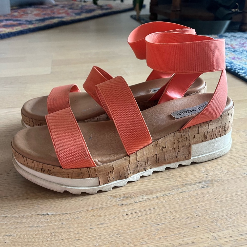Steve Madden Bandi Platform Wedge Sandal